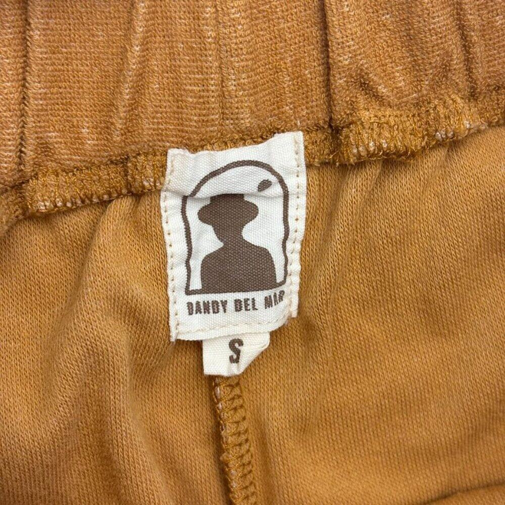 Dandy Del Mar Shorts The Santorini Burnt Sienna Terry Cloth Shorts Womens Size S - Picture 3 of 10